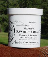 Vaquero Rawhide Cream - Cleans & Softens