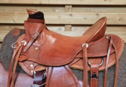 Wade saddle  SMOOTH LEATHER W201-L