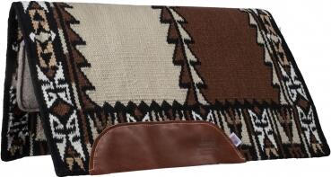 NO FEAR - Tan Wool Saddle Pad