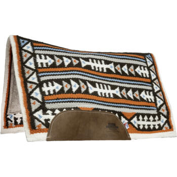 Slingin Arrows Wool Pad - Tan Wool Bottom