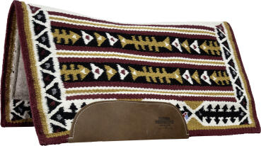 Slingin Arrows Wool Pad - Tan Wool Bottom