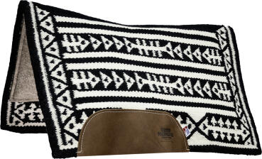 Slingin Arrows Wool Pad - Tan Wool Bottom