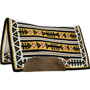 Slingin Arrows Wool Pad - Tan Wool Bottom