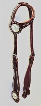 "EE Tack" Headstall - SHOW - One ear