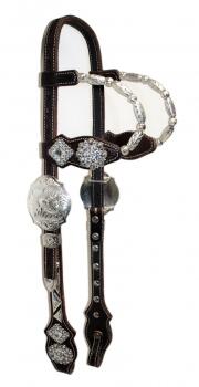 "SN Tack" Headstall- Double-ear - Show