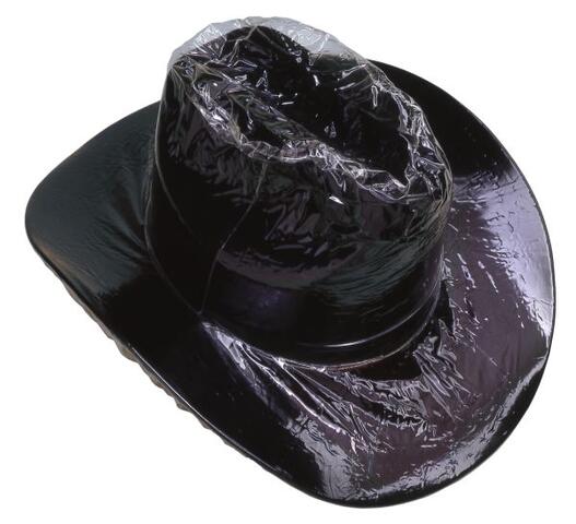 Clear Plastic Western Hat Protector 