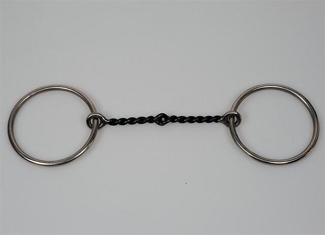 Twisted Wire O-ring Snaffle