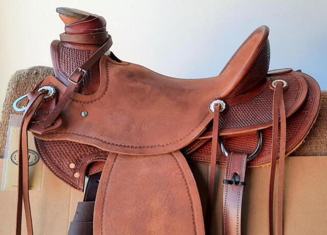 Wade saddle  ROUGH-OUT W201RO-L