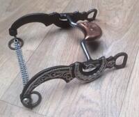 Silver engraved show bit