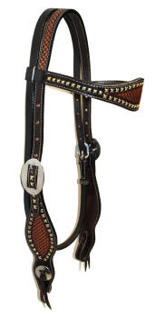 "EE Tack" Show Headstall - Browband