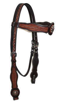 "EE Tack" Show Headstall - Browband